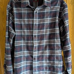 Men's UNTUCKit Flannel Shirt Size Large